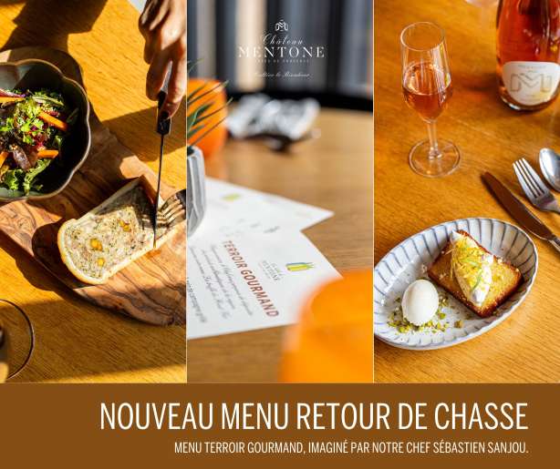 Menu Terroir gourmand / Retour de chasse