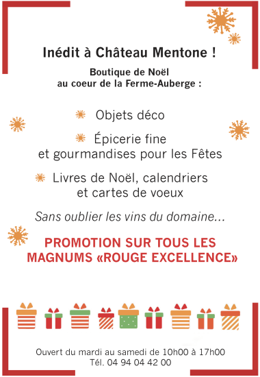 Première Boutique de Noël